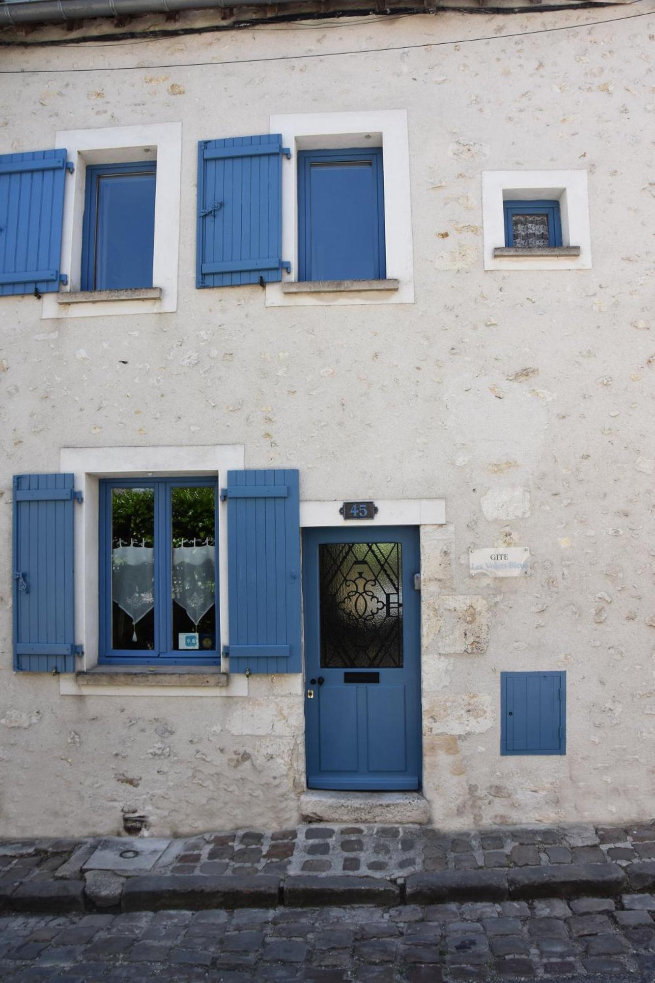 Les Volets Bleus Villa Provins Exterior foto